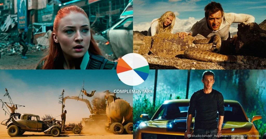ترکیب رنگ: هنر خلق هارمونی بصری | Color combination 3 استفاده از رنگ های مکمل در فیلم ها