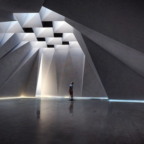 بازی با نور و سایه ها در معماری