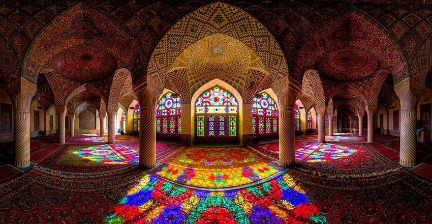 سبک ایرانی: میراثی برای آینده طراحی جهانی | Persian Style 🇮🇷 2 بازی نور و رنگ در مسجد نصیر الملک