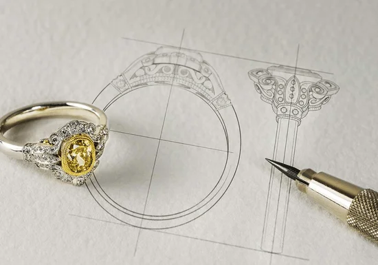 طراحی جواهرات: از ایده تا درخشش در دنیای مد | jewelry Design 1 طراحی جواهرات
