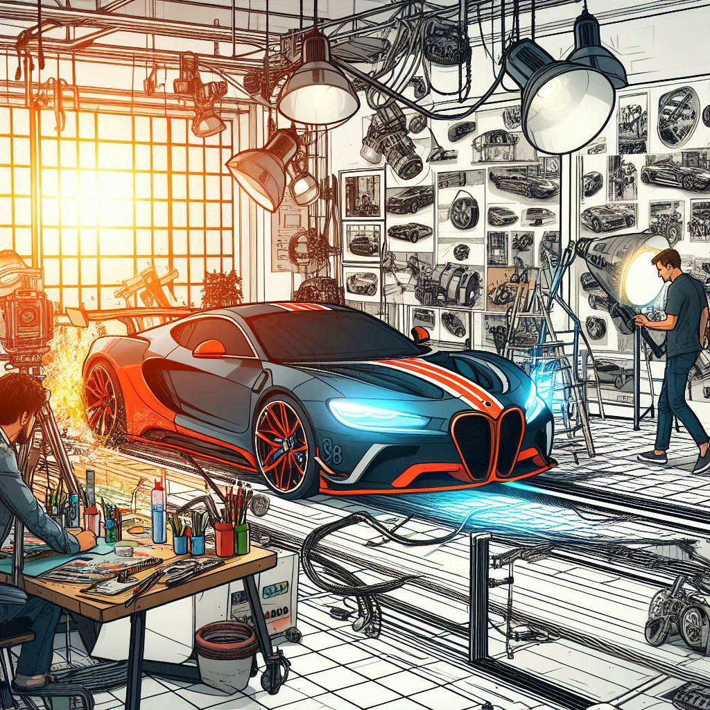 رشته طراحی خودرو🚗: گرایشها، چالشها و آینده خودروسازی 3 خودرو Car design 2 دیزاین کلاب: باشگاه پرورش محصول طراحی خودرو