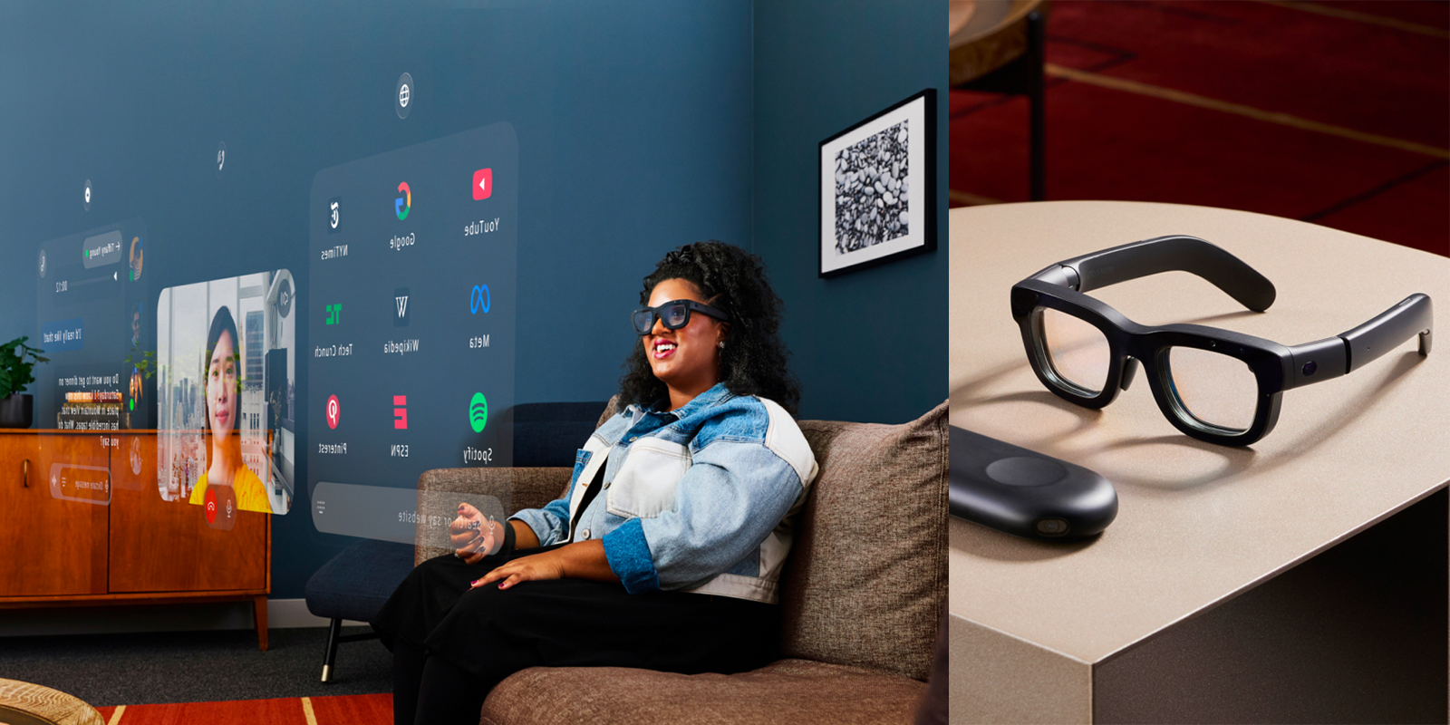 Meta Orion AR glassesOrion – نسل آینده‌ی عینک‌های واقعیت افزوده باشگاه پرورش محصول tegory%