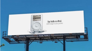 تبلیغات اپل - 1000 آهنگ در جیب شما