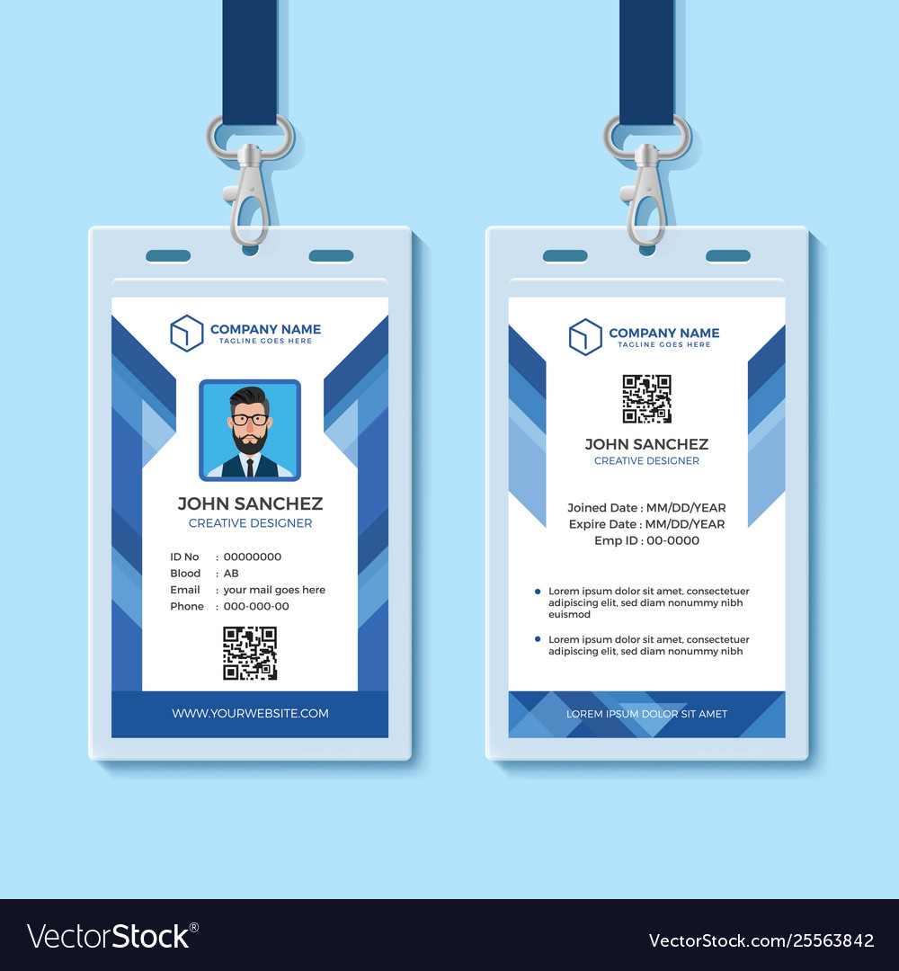 Organization ID card کارت شناسایی هوشمند دیزاین کلاب