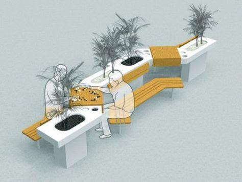 طراحی مبلمان شهری: اصول، نمونهها و چالشها 2 شهری Urban Furniture باشگاه پرورش محصول tegory%