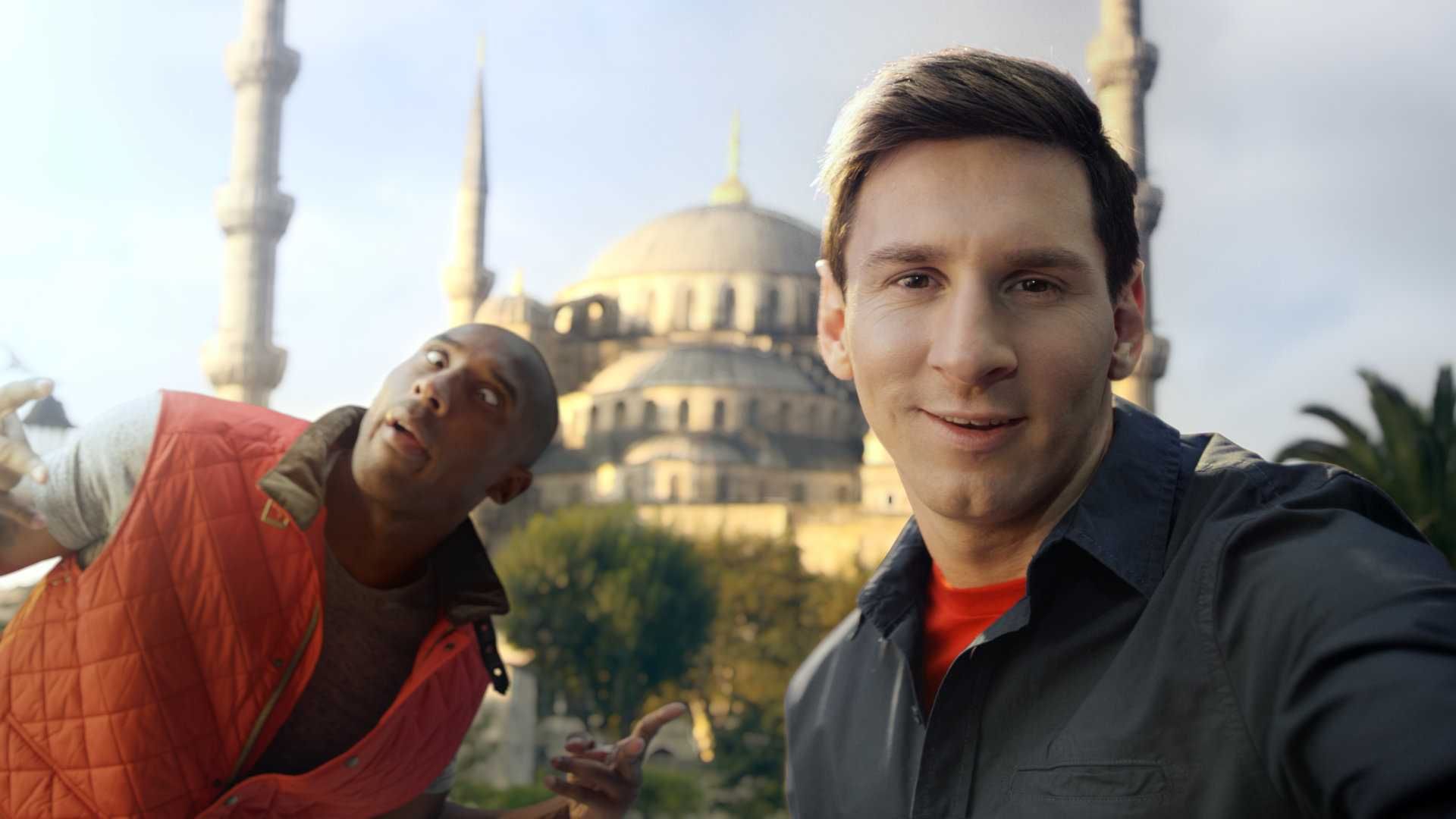 کمپینهای ترکیش ایرلاین با مسی و کوبی برایان "Kobe vs. Messi: Legends on Board" 1 کمپینها ترکیش ایرلاین با مسی و کوبی برایان