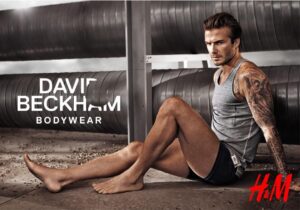 تبلیغات دیوید بکام برای لباس زیر H&M