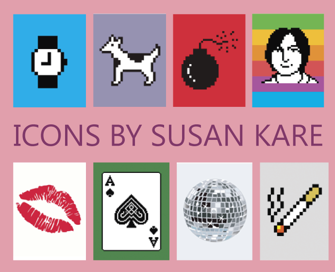 iconos-y-susan-kare سوزان کر - طراحی آیکون