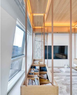 آینده طراحی مبلمان سقفی و ذخیرهسازی هوشمند | Bumblebee Spaces 7 طراحی مبلمان سقفی و ذخیرهسازی هوشمند Bumblebee Spaces 2 دیزاین کلاب: باشگاه پرورش محصول طراحی فرنیچر