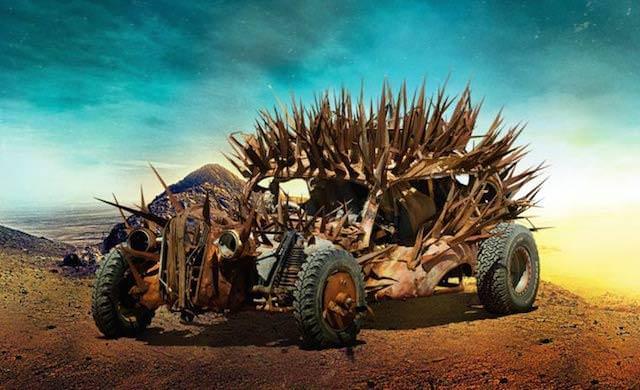 نگاهی به طراحی خودروها و وسایل نقلیه عجیب فیلم Mad Max 4 The Plymouth Rock
Plymouth وسیلهی نقلیهای عجیب و البته خارقالعاده محسوب میشود. این اتومبیل برگرفته از شاسی اصلی اتومبیل کلاسیک Plymouth سدان سال ۱۹۳۷ است.