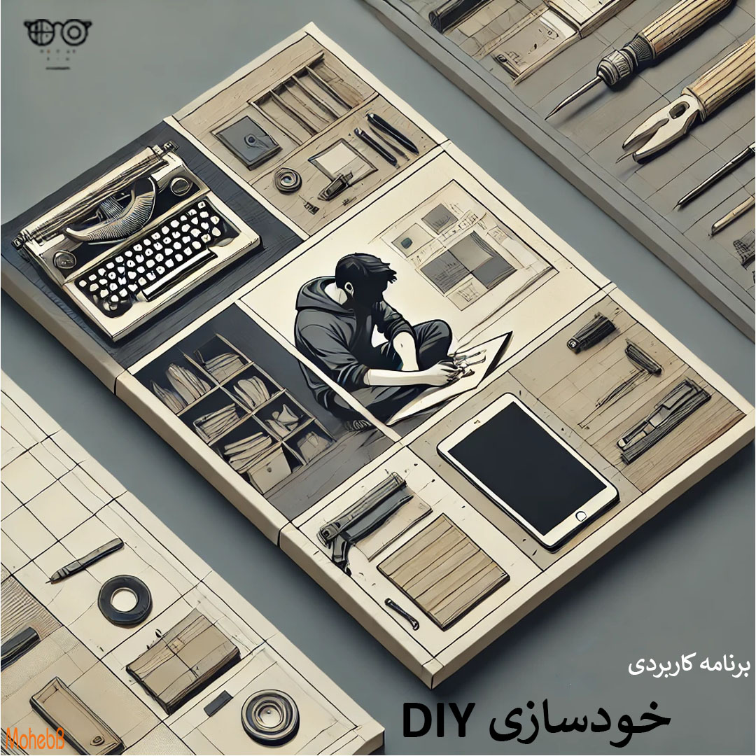 باشگاه پرورش محصول 2 برنامه کاربردی "خودسازی" DIY 🛠✂🖊