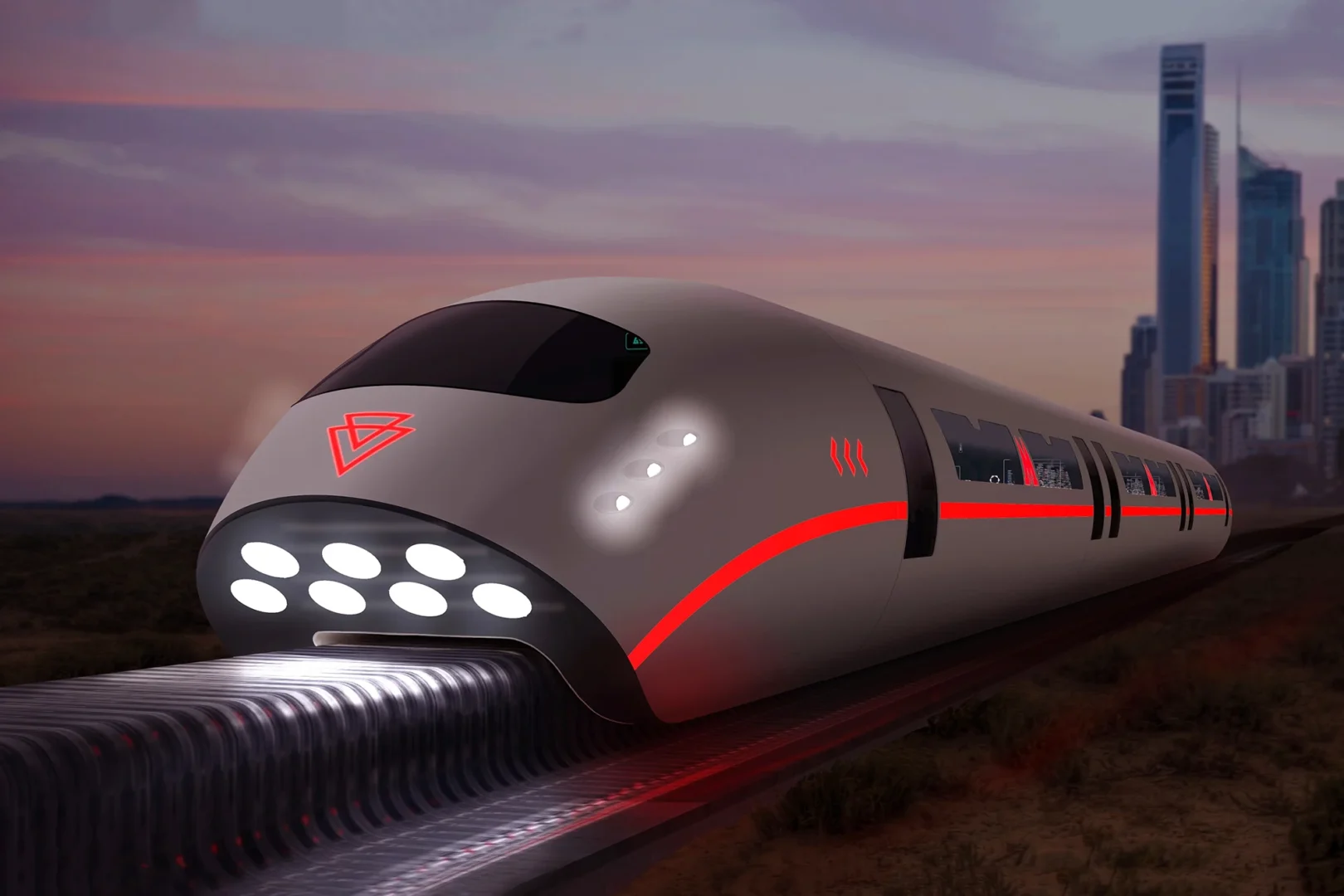 طراحی به سبک های-تک | High-Tech Design 3 High Tech style Maglev Train طراحی قطار های تک دیزاین کلاب: باشگاه پرورش محصول سبک و استایلهای طراحی