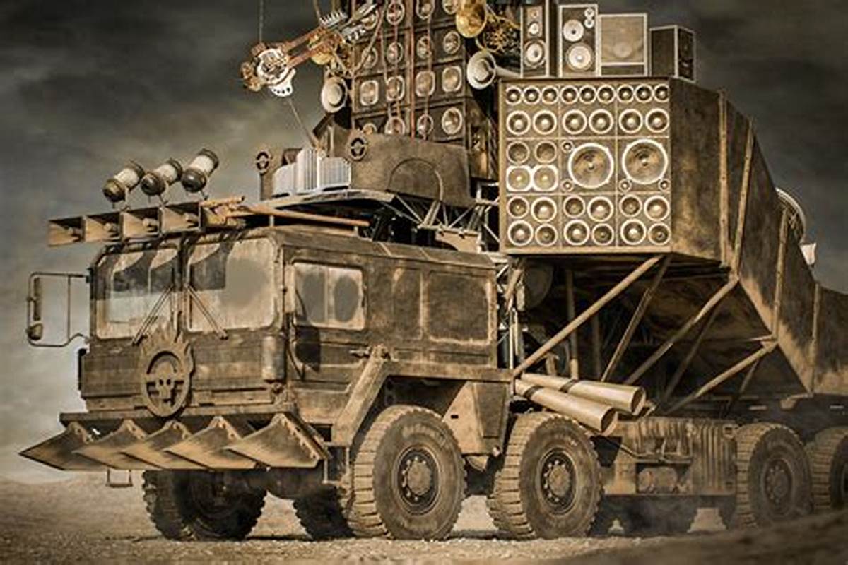نگاهی به طراحی خودروها و وسایل نقلیه عجیب فیلم Mad Max 5 خودرو فیلم مدمکس7 دیزاین کلاب: باشگاه پرورش محصول طراحی خودرو