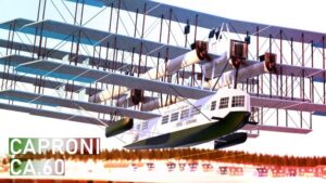Caproni Ca.60 Transaereo پرنده‌ی سه‌بدنه‌ای با نه بال شکست بزرگ، خیال بی‌مرز🛩️ باشگاه پرورش محصول tegory%