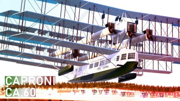 Caproni Ca.60 Transaereo پرنده‌ی سه‌بدنه‌ای با نه بال شکست بزرگ، خیال بی‌مرز🛩️ باشگاه پرورش محصول tegory%
