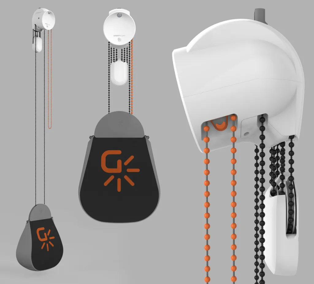 GravityLight: روشنایی پایدار بدون نیاز به برق یا باتری 1 GravityLight روشنایی پایدار بدون نیاز به برق یا باتری