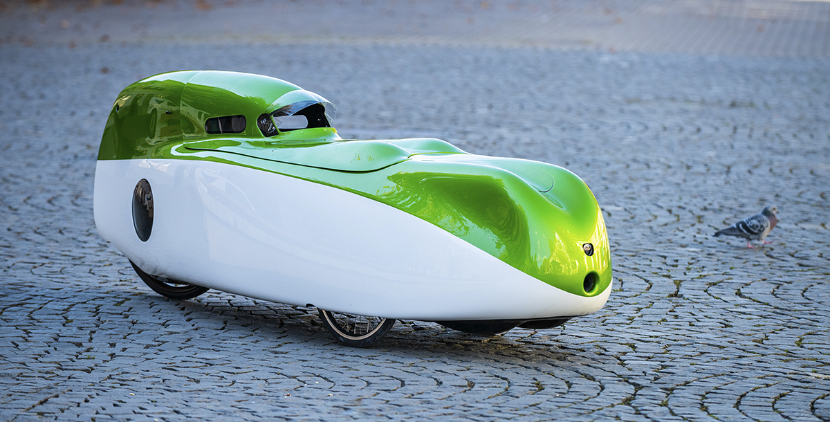 Velomobile: تککاربره، هیبرید و ایرودینامیک 2 Velomobile طراحی خودرو و متور سیگلت 1 دیزاین کلاب: باشگاه پرورش محصول حملونقل تککاربره