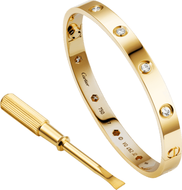 Love Bangle: دستبند عشاق از کارتیه | قفل تعهد 1 Love Bangle دستبند عشاق از کارتیه