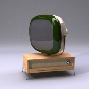 Philco Predicta میز TV چرخان دهه 50 3 باشگاه پرورش محصول tegory%