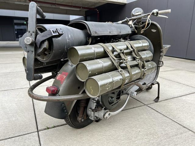 وسپا ضدتانک! Vespa 150 TAP: اسکوتر نظامی 3 Vespa 150 TAP وسپا اسکوتر ضدتانک 1 باشگاه پرورش محصول طراحی موتورسیکلت