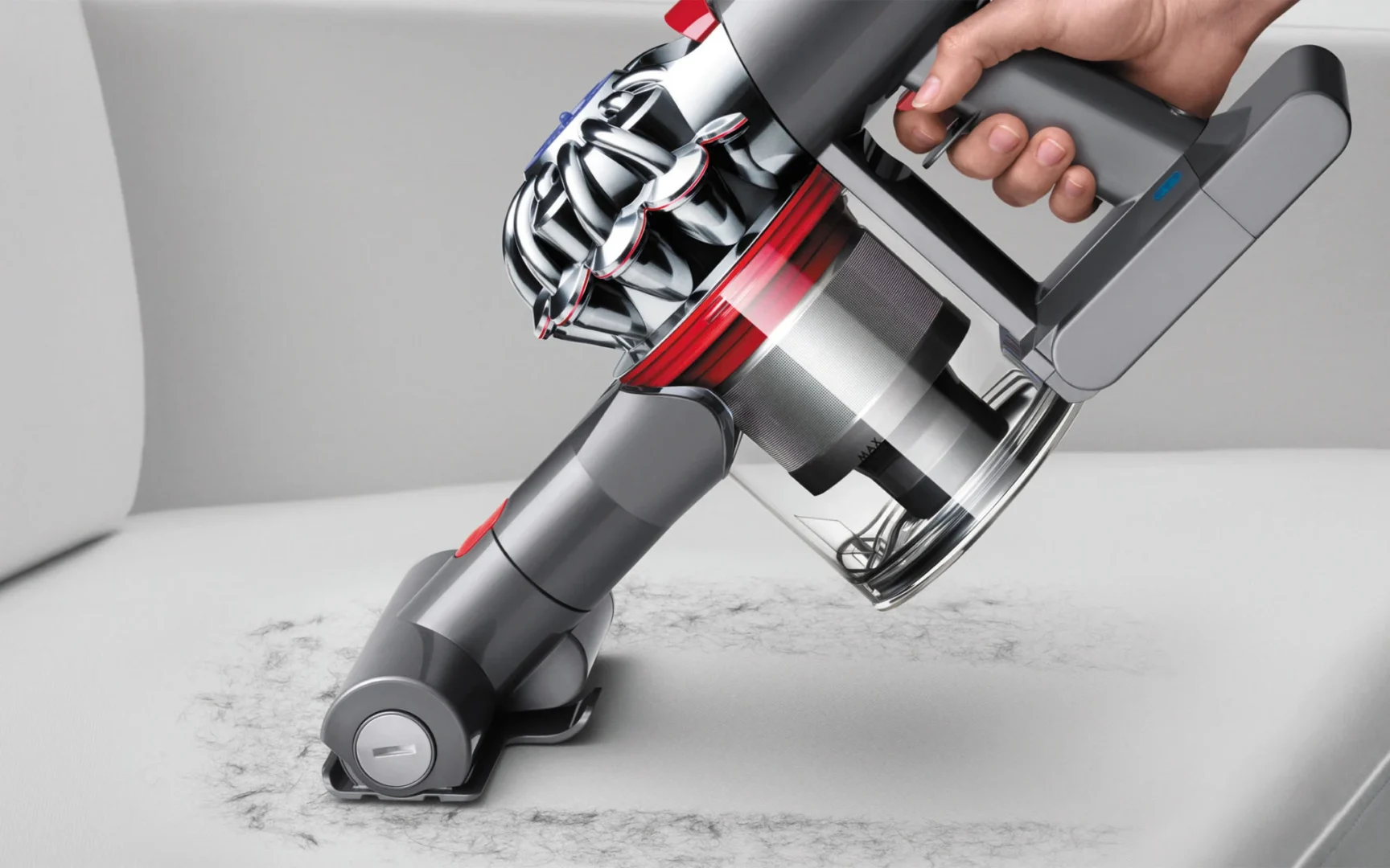 نمایش رفتار مکانیکی محصول: Function Show 8 Dyson با بدنه شفاف باشگاه پرورش محصول tegory%