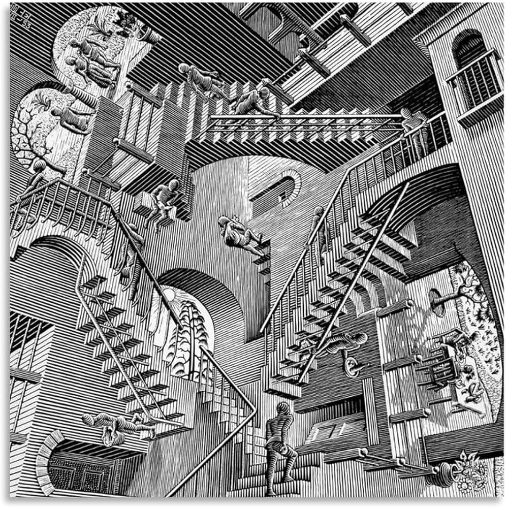 موریس اشر: تصویرسازی موهوم و بینهایت | M.C. Escher موریس اشر تصویرساز و گرافیست بینهایت M.C. Escher 1 باشگاه پرورش محصول موریس اشر: تصویرسازی موهوم و بینهایت | M.C. Escher