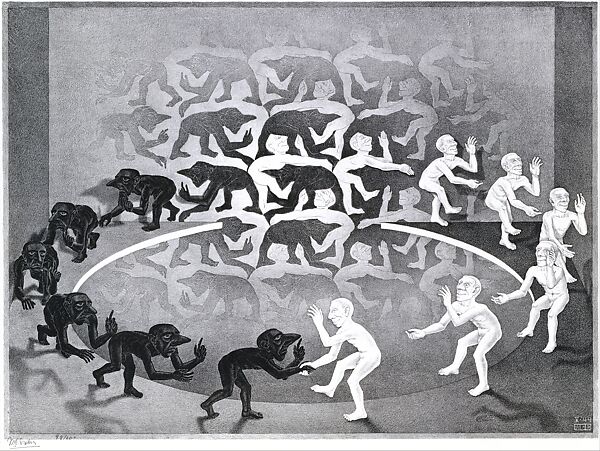موریس اشر: تصویرسازی موهوم و بینهایت | M.C. Escher موریس اشر تصویرساز و گرافیست بینهایت M.C. Escher 5 باشگاه پرورش محصول موریس اشر: تصویرسازی موهوم و بینهایت | M.C. Escher