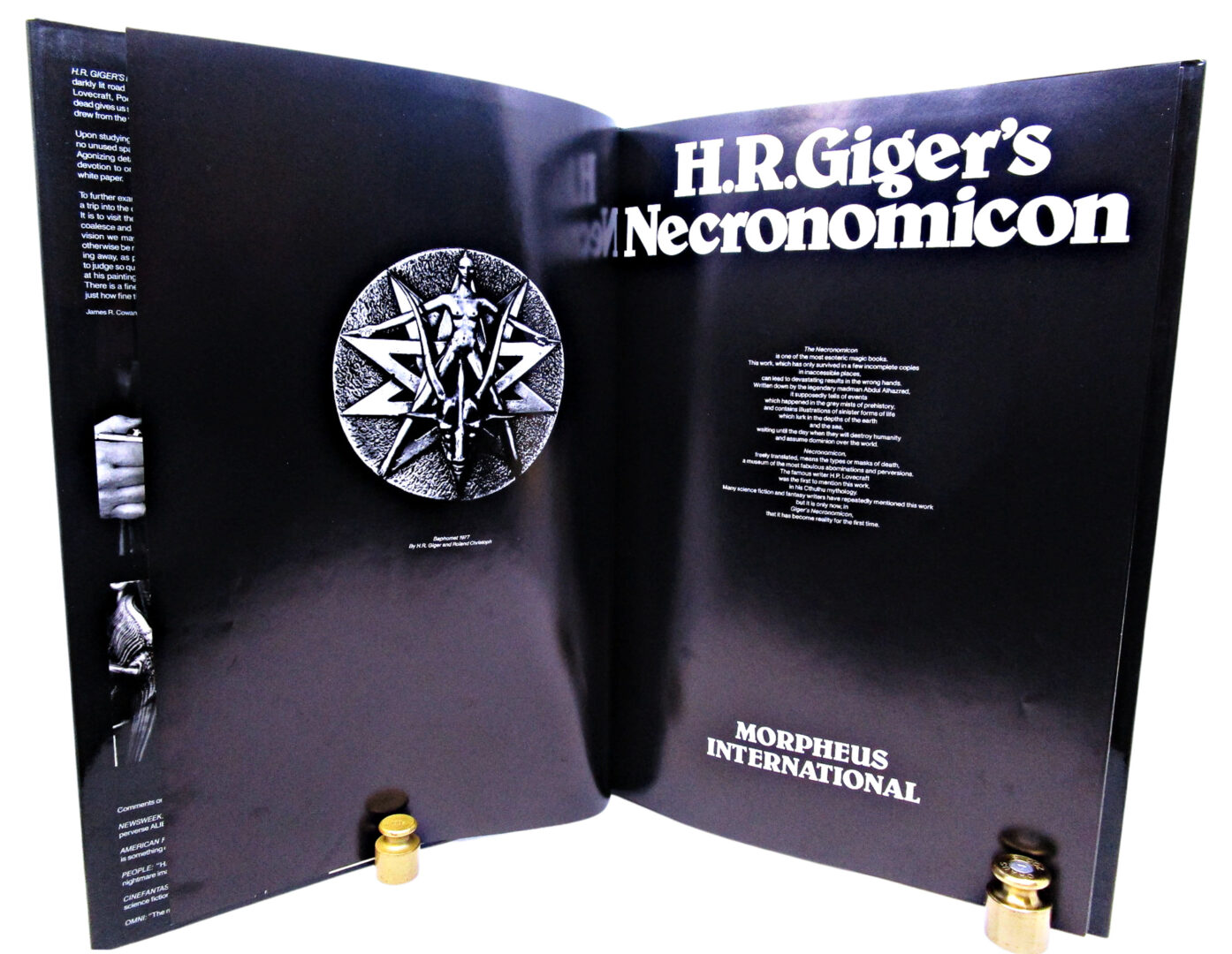 هانس رودولف گیگر: تصویرساز بیومکانیکی (H. R. Giger) 5 Necronomicon 1977 باشگاه پرورش محصول tegory%